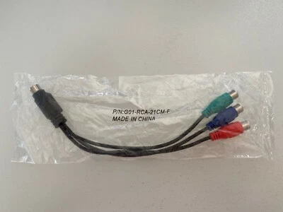 EVGA 7 Pin S-Video to Component Adapter G01-RCA-21CM-F - Image 1 of 3