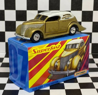 *SUELTO* Matchbox 2020 serie Superfast dorado 1936 Ford sedán personalizado 1/64 Foto 1 de 4