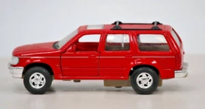 SPEDIZIONE LAMPO FORD EXPLORER ROSSO/RED WELLY modellino auto 1:34 NUOVO & IMBALLO ORIGINALE - Foto 1 di 5