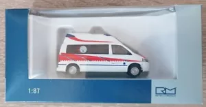 Rietze 53603 - 1/87 Ambulance Mobile Hornis Silver Spree - New - Picture 1 of 1