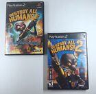 Destroy All Humans CIB 1 + 2 PS2 les deux complets PlayStation 2