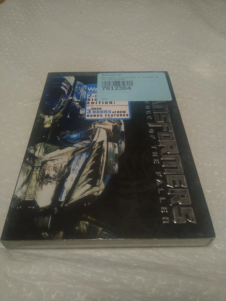 Transformers Revenge of The Fallen DVD F3 2 Disk Set Viewed Once