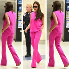 Victoria Beckham for Target Damenhose Anzughose Barbie pink Größe 22W