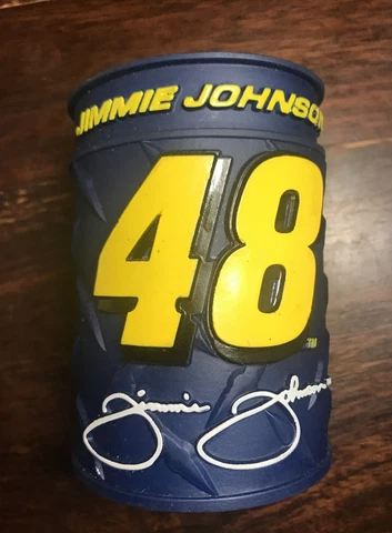 Jimmie Johnson 2007 Lowe's Can Cooler 12 oz. NASCAR HARDSHELL KOOZIE Cover