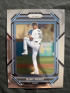 2023 PANINI-PRIZM ROOKIE #17 EURY PEREZ NM-MT BASEBALL CARD - Picture 1 of 1