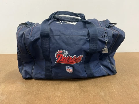 Vintage Starter New England Patriots Duffel Bag vinyl duffle gym tote travel 90s Cover