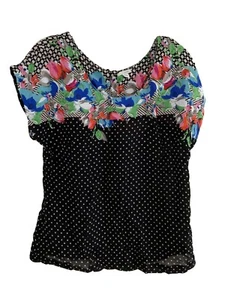 Anthropologie Odille Floral Blouse size 4 - Picture 1 of 4