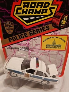 Road Champs Metropolitan Police Washington D C auto scala 1:43 pressofusa 1996 - Foto 1 di 6
