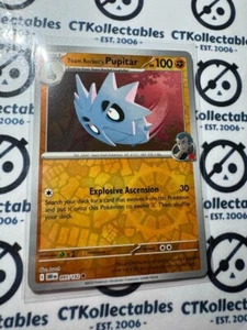 Team Rocket's Pupitar Scarlet & Violet Destined Rivals #095/182 Reverse Holo - Bild 1 von 1