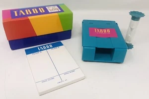 Vintage TABOO Game Replacements: Scotte Score Pad, Timer, Card Holder & Cards - Picture 1 of 3