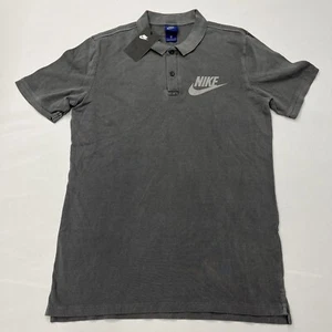 Nike Sportswear Polo Grey Men's Size M New with Tags 886491 010 - Picture 1 of 8
