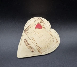 Art Pottery Hollow Ceramic Heart Rattle Oregon Hand Made Studio Pottery 4.25" - Picture 1 of 9