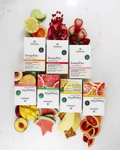 Arbonne Energy Fizz Sticks - Try Them All / One Of Each Flavour = 11 sachets!! - Picture 1 of 22