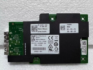 T44PH 0T44PH DELL INTEL X710-DA2 10GB SFP+ DUAL PORT C6420 MEZZ CARD - Picture 1 of 2