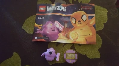 LEGO DIMENSIONS LUMPY SPACE PRINCESS FIGURE, TAG & INSTRUCTIONS FROM SET 71246 - Image 1 of 2