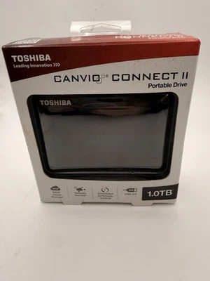 Toshiba Canvio Connect II 1TB, External Drive - Image 1 of 4