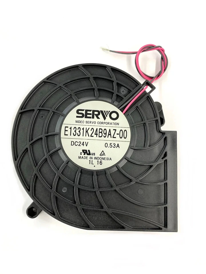 E1331K24B9AZ-00, Nidec Servo 126mm x 127mm x 31mm 24V DC Blower Fan ~ 38 CFM - Image 1 of 1