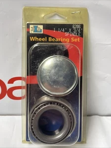 NEW DUTTON-LAINSON 21812 6206 BEARING SET W/DUST CAP Boating | W29 - Picture 1 of 5