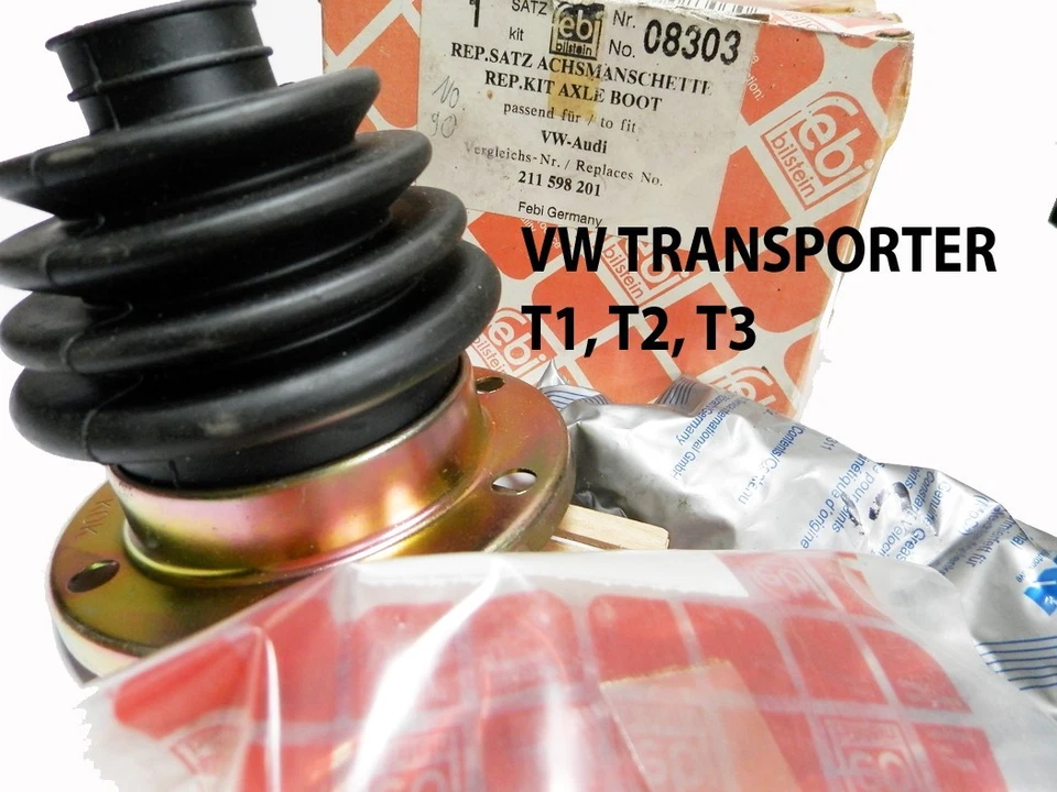 FEBI 08303 MANSCHETTE-KIT ANTRIEBSWELLE HINTEN FÜR VW TRANSPORTER BUS T1 T2 T3 - Bild 1 von 1