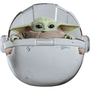 GROGU IN POD The Mandalorian 1 Oz Silver Coin $2 Niue 2022 - Picture 1 of 5