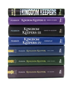 Lot 1-7 THE KINGDOM KEEPERS Ridley Pearson HBDJ Disney EXC L3 - Picture 1 of 3