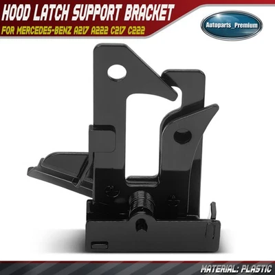 Bisagra de bloqueo de cierre de seguridad de capó de acero para Mercedes-Benz W222 S550 S550e S600 Foto 1 de 4