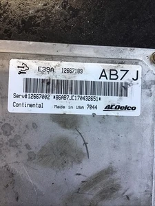 Chevrolet Equinox 2017 módulo de control informático del motor OEM ECM E39A12667189 - Imagen 1 de 7