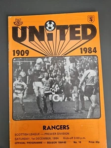 Dundee United v Rangers 1984/85 - Picture 1 of 1