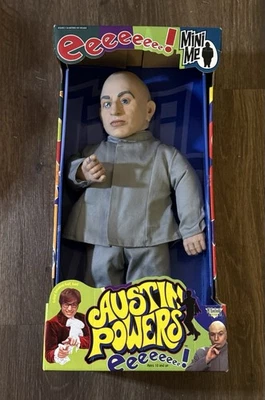 RARO 1999 McFarlane Toys Austin Powers Mini Me 17” Figura Muñeca de Alto NUEVA Y SELLADA Foto 1 de 2
