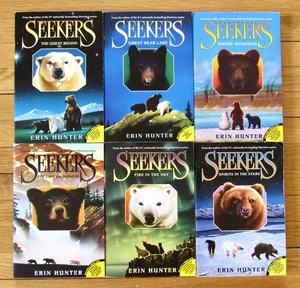 Complete Set 1-6 SEEKERS Erin Hunter PB G/VG L1 - Imagen 1 de 4