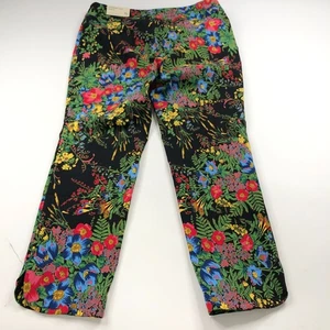 Soft Surroundings In Bloom NEW XL (Fit 36W 28L) High Rise Pull On Floral 2AL99 - Picture 1 of 12