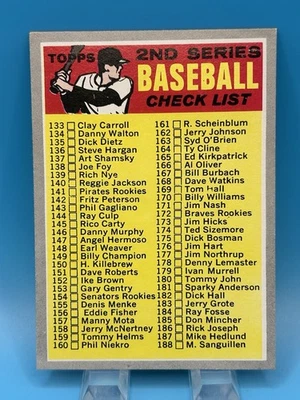 1970 Topps #128 Checklist 2 #226 is R Perranoski No . VARIATION NM-MT - Image 1 of 3