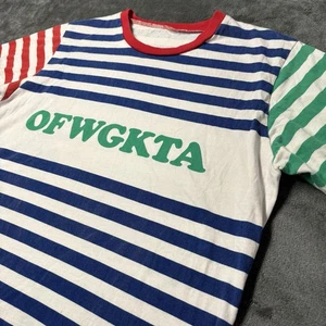 Odd Future T-Shirt Uomo Media Righe Tyler the Creator OFWGKTA Golf Y2K - Foto 1 di 7