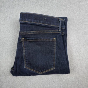 Banana Republic Womens Size 27L Premium Denim Girlfriend Jeans Dark Wash - Picture 1 of 15