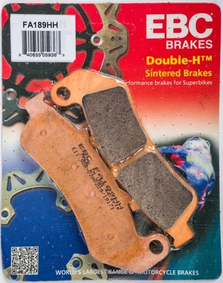 EBC 1 Pair Sintered HH Race Formula Brake Pads For Honda CBR1000F 1993-1999 - Изображение 1 из 2