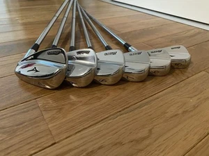 Mizuno MP4 Iron Set Dynamic Gold S200 Steel Shafts 5-PW 6 Clubs - Picture 1 of 8