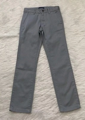 The Children's Place Boys Size 8 SLIM Adjustable Waist Brand New Gray Color  - Image 1 of 4