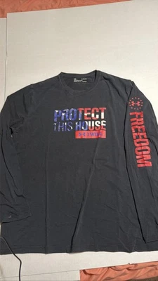 Under Armour Men's XL Black Freedom Long Sleeve Shirt - Image 1 of 3