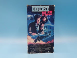 Defense Play (1988) VHS David Oliver Susan Ursitti Cold War Sci-Fi Thriller - Picture 1 of 5