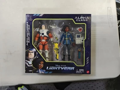 Disney / Pixar Alpha Class Alisha Hawthorne & Buzz Lightyear Action Figures - Image 1 of 4
