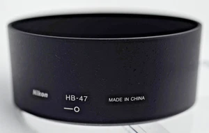 Pantalla original para parasol Nikon HB-47 para AF-S 50 mm f1,4 G #G032 - Imagen 1 de 6