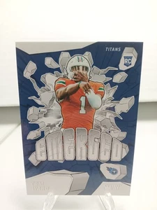 Panini Score Cam Ward Emerged 2025, #2 Tennessee Titans radiocontrol - Imagen 1 de 2