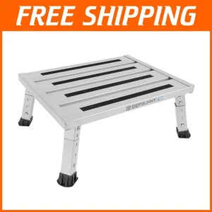 Foldable Platform Step Stool for RV, 3 Heights - Picture 1 of 10