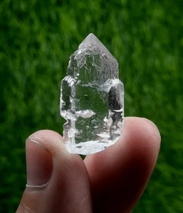 Natural Etched Quartz Crystal With Unique Formation From Himalayan Mountains.  - Picture 1 of 10