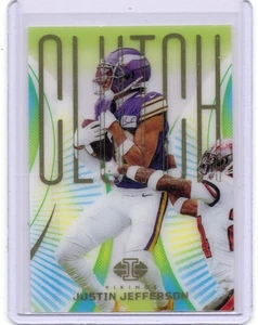 2024 Panini Illusions Clutch - Justin Jefferson #10 Acetate Card Vikings - Bild 1 von 2