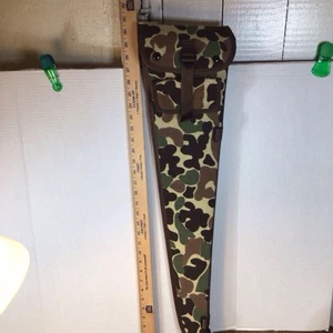 Camo Shotgun Gun Storage Carry Soft Case Rifle Slip Bag Camouflage - Picture 1 of 11