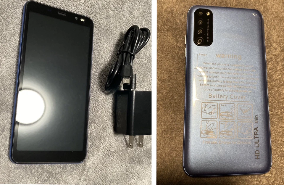 Teléfono inteligente Landvo Rino4 Pro HD ultra delgado Android 4 GB/LEER descripción  Foto 1 de 4