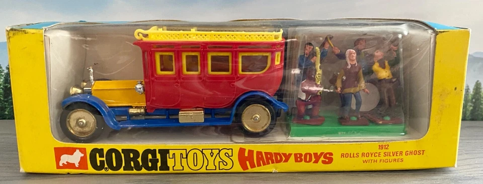 CORGI TOYS - #805 - HARDY BOYS ROLLS ROYCE SIVER GHOST -69/70 - MINT IN BOX 🔥 - Image 1 of 4