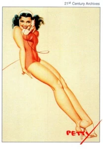 #86 George Petty, The Petty Girl 1995 21st Century Archives Trading Card - Bild 1 von 2