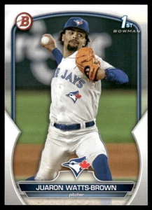 2023 Bowman Draft #BD-113 Juaron Watts-Brown - Picture 1 of 2